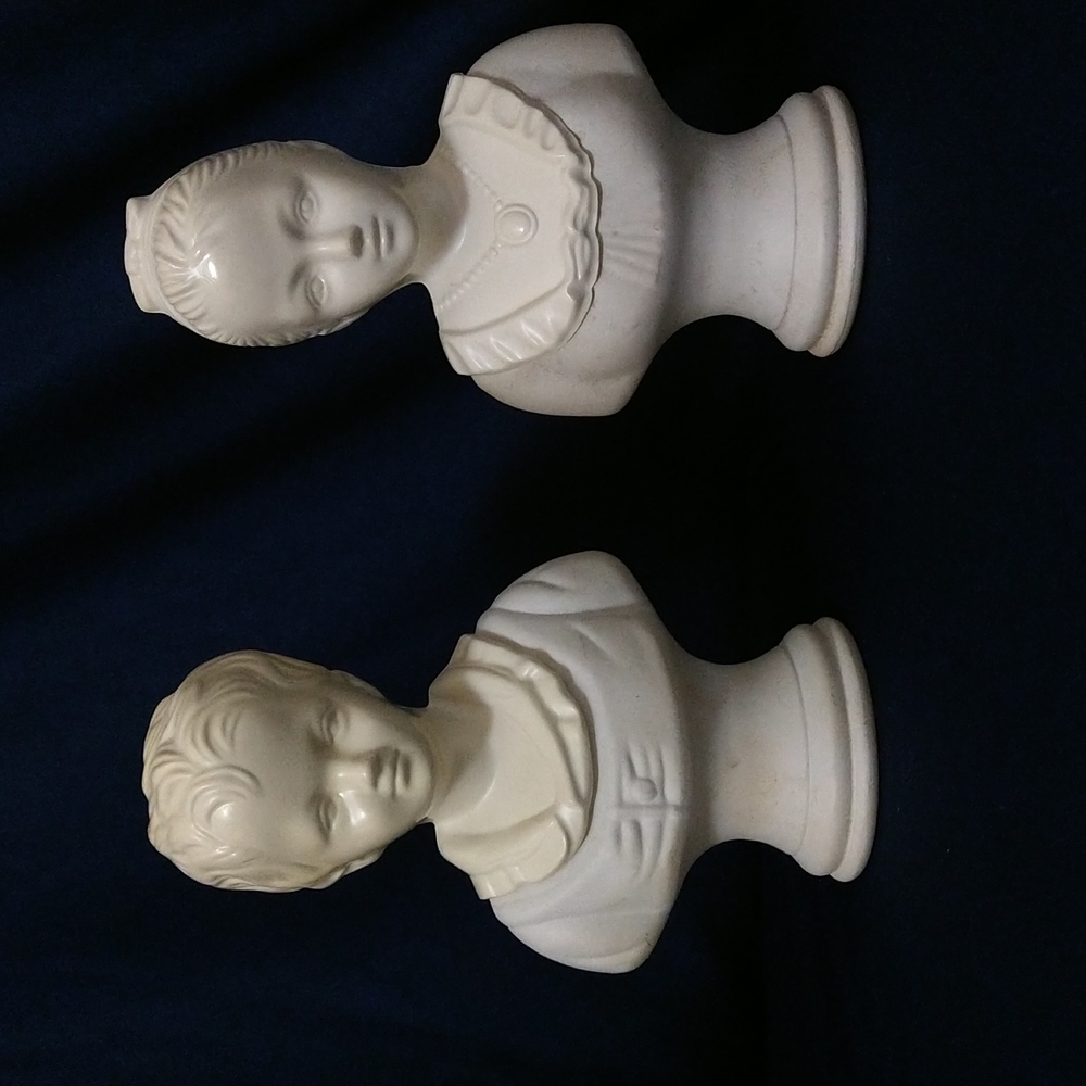 Vintage Avon Young Boy & Girl Sonnet/MoonWind Foaming Bath Oil Bottles